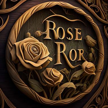 3D модель Гра «Правило троянди». (STL)